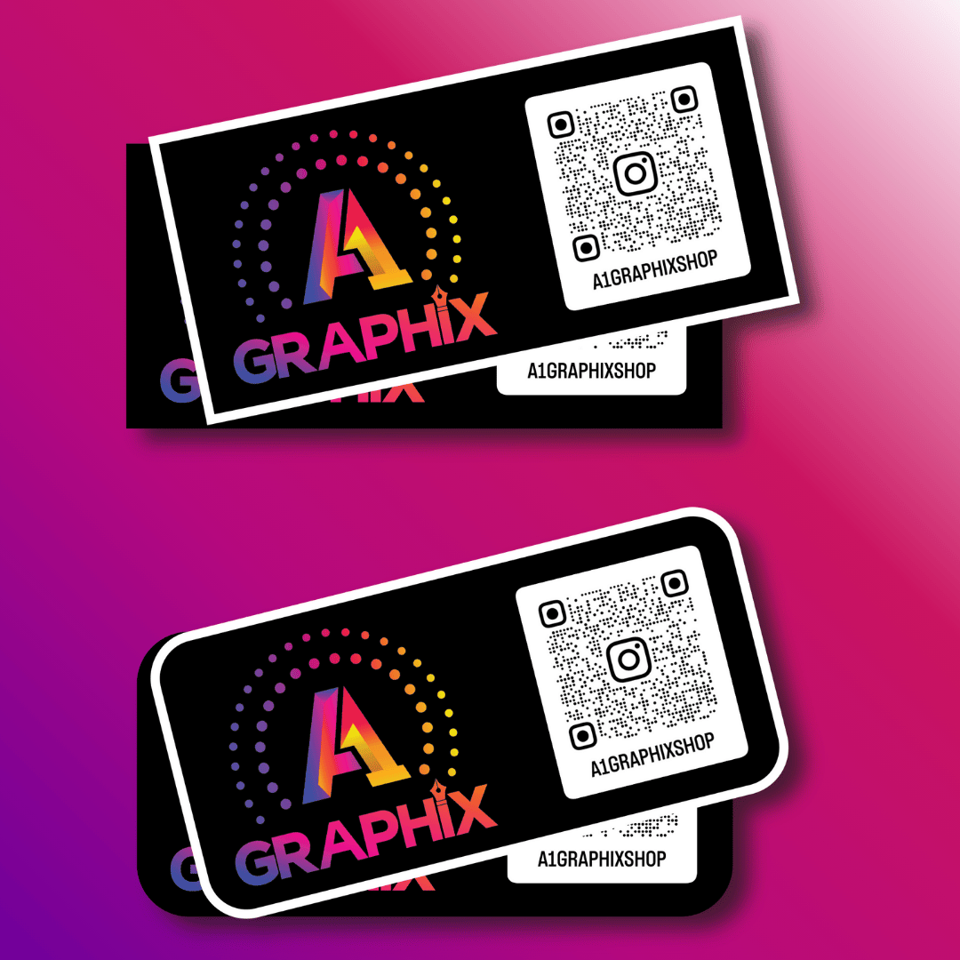 Custom QR Code Sticker